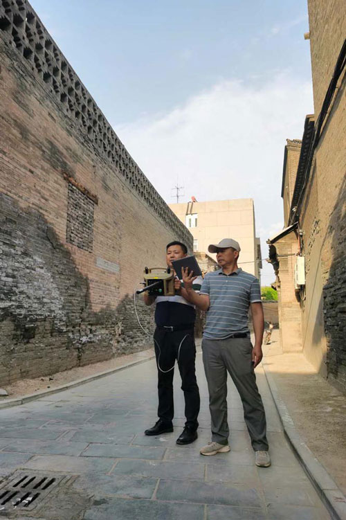 2020年公司探測(cè)隊(duì)?wèi)?yīng)邀到山西某古城進(jìn)行勘探交流培訓(xùn)